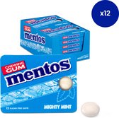 Mentos suikervrije kauwgom - Mighty Mint - 12 blisters