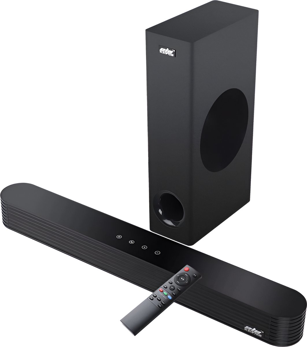 Eleoption™- Soundbar met subwoofer-120W- Homecinema- Bluetooth sp