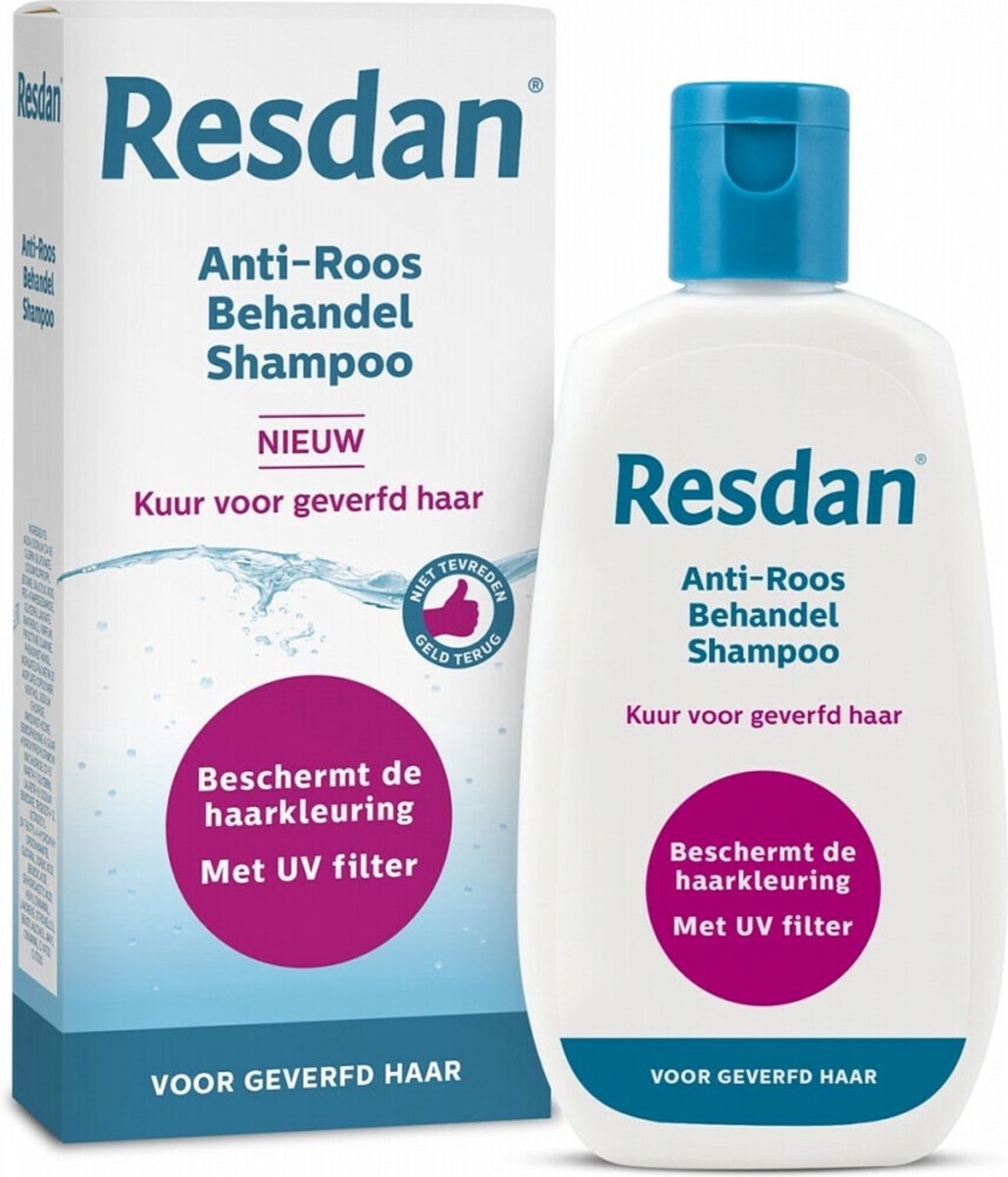 Resdan Shampoo - Geverfd Haar - Voordeelverpakking 2 x 125 ml