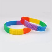 Pride armband - Siliconen - Regenboog - LHBTIQA+ - Pride