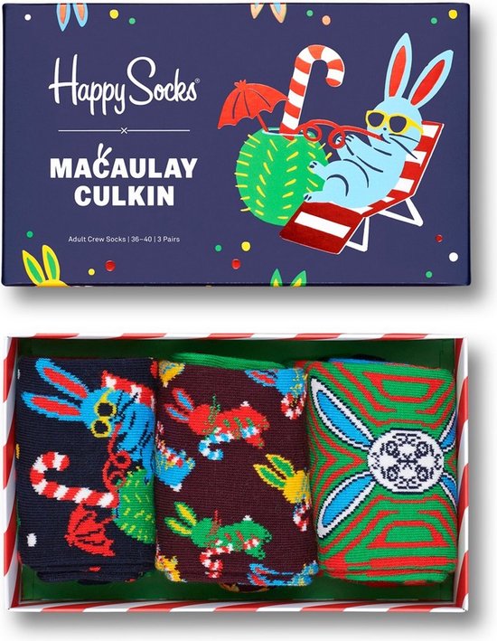Coffret cadeau Happy Socks Macaulay Culkin en édition limitée - Taille 41-46