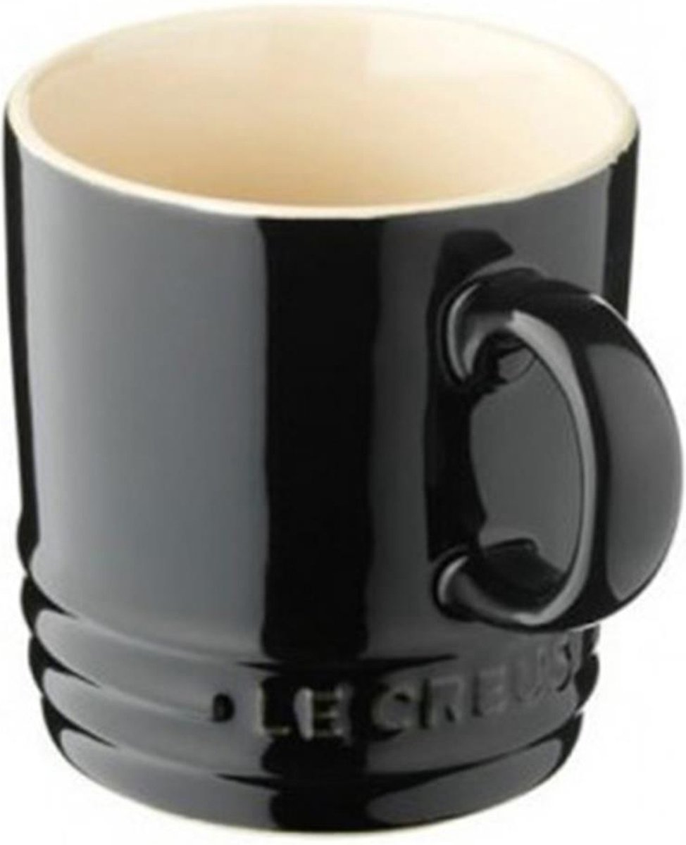 Le Creuset koffiebeker 0,2 L - zwart