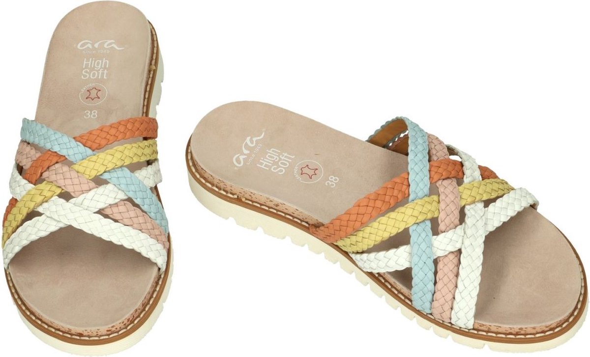 Ara -Dames - multicolor - slippers \u0026 muiltjes - maat 39 | bol.com