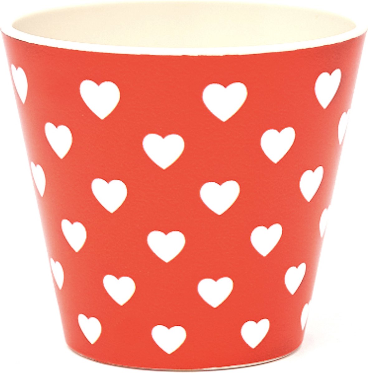 Quy cup 90ml Ecologische Reis Beker Espressobeker “Heart”