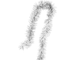 PVC Folie Draai Guirlande Wit 5 meter BRANDVEILIG/ BRANDVERTRAGEND, Carnaval, Themafeest, Festival, Verjaardag.