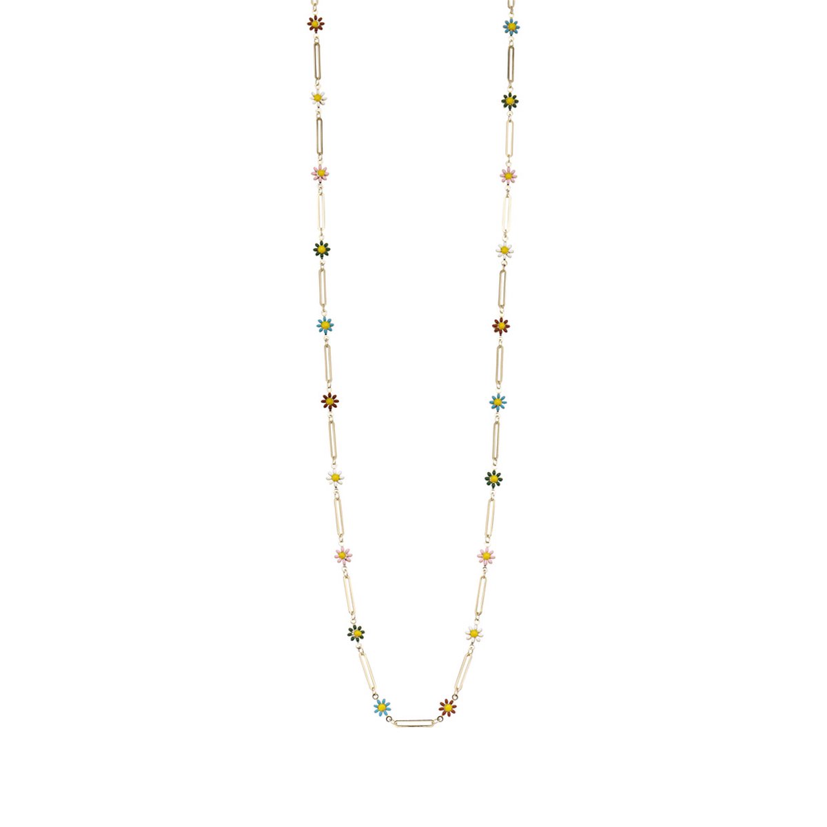 Les Cordes - Halsketting - Collier - DILONALANG - Kleur Multi - Metaal - Sieraad Dames - Juwelen