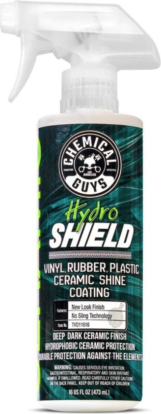 Chemical Guys HydroShield Vinyl, Rubber, Plastic Ceramic Shine Coating 473ml