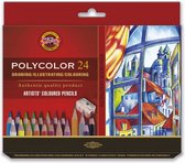 Koh-I-Noor Polycolor Artists' set - doos met 24 stuks