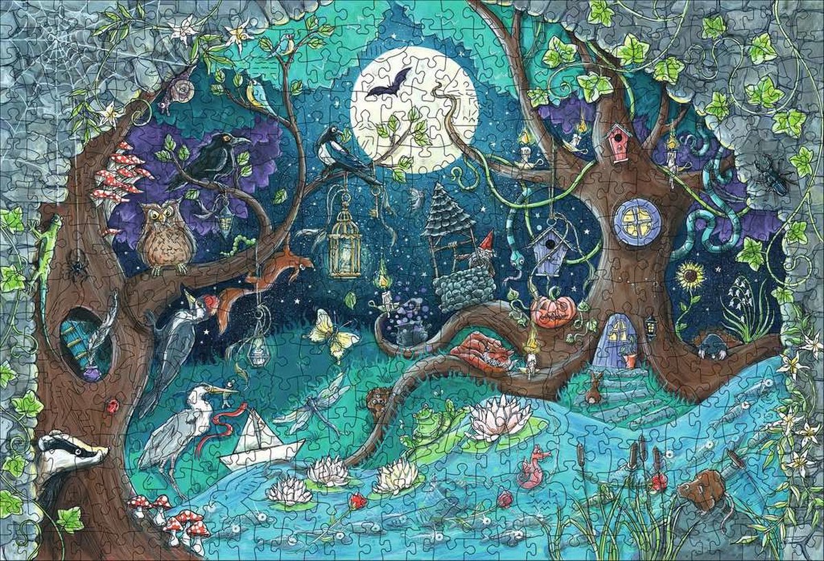 Ravensburger Fantasy houten puzzel 500 — afbeelding 3