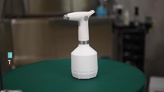 innislink Accu-druksproeier, 7,4 V, sterkere druksproeier, elektrische plantensproeier met 5 nevelsproeiers, oplaadbare telescoopstang met 3 versnellingen, 8 m slang voor tuin