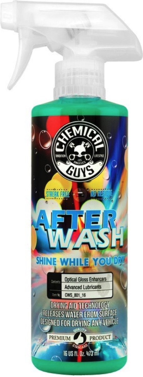 Chemical Guys After Wash Anti-Scratch Drying Aid and Supreme Gloss Enhancer 473ml