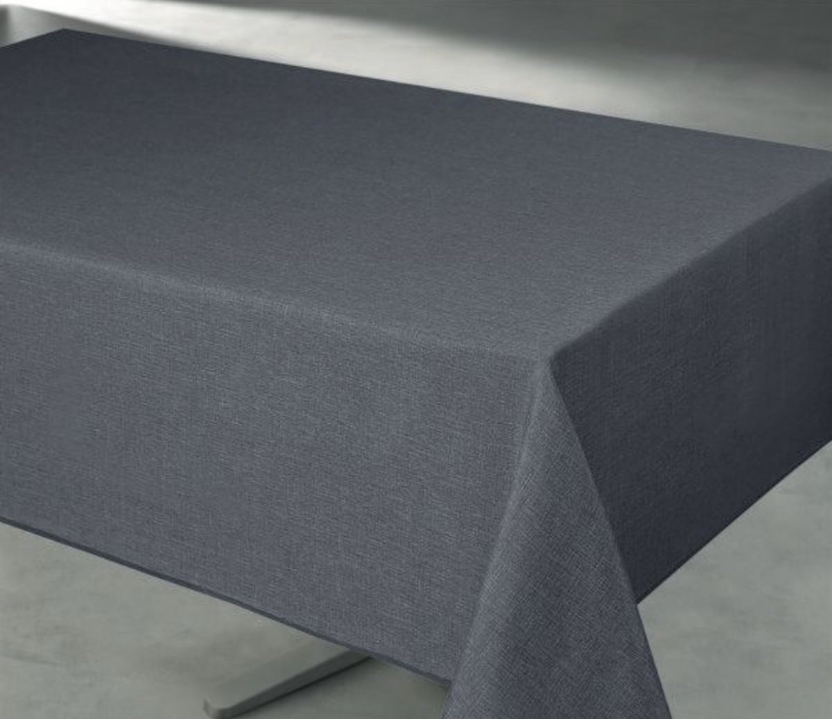 LINNENLOOK 240 CM X 145 CM D.GRIJS
