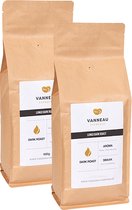 Vanneau Espresso - Lungo Dark Roast Koffiebonen - 2x 1000g