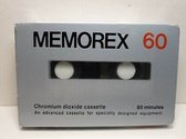 Memorex 60 Chromium Dioxide II Cassette