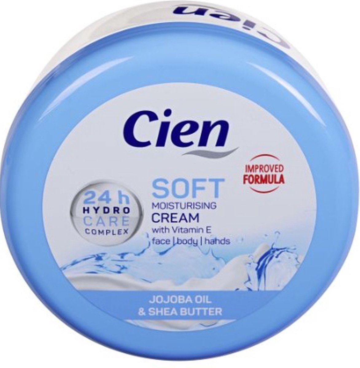 Cien Soft Moisturising Cream | Jojoba Oil & Shea Butter | Vitamine E | Face & Body | 250ml