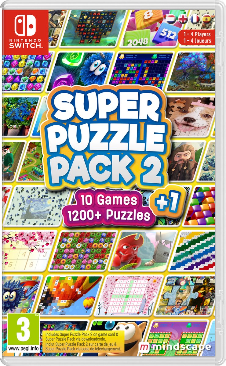 Super Puzzle Pack 2 + 1 - Switch | Games | bol.com