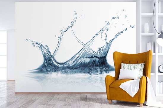 Gouttes d'eau avec une touche de fotobehang