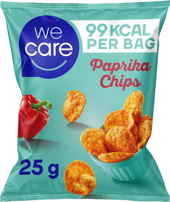 Weighcare Snack Chips paprika- 8 uitdeelzakjes | bol.com