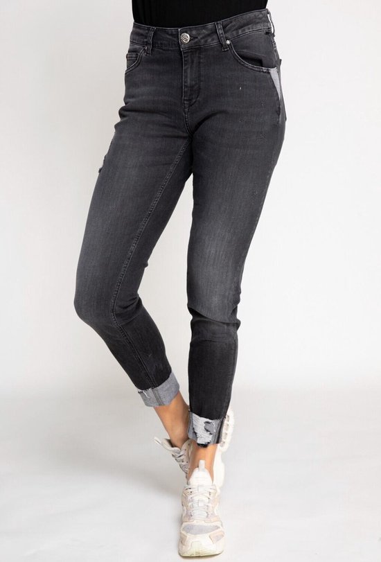 Jeans Donna Zhrill Sharona W30 L32 Blu – Straight Unisex - Foto 2
