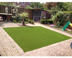 kunstgras- grastapijt - voor binnen en buiten - Stevig en duurzaam - 4 x 1 mtr - 20 mm
