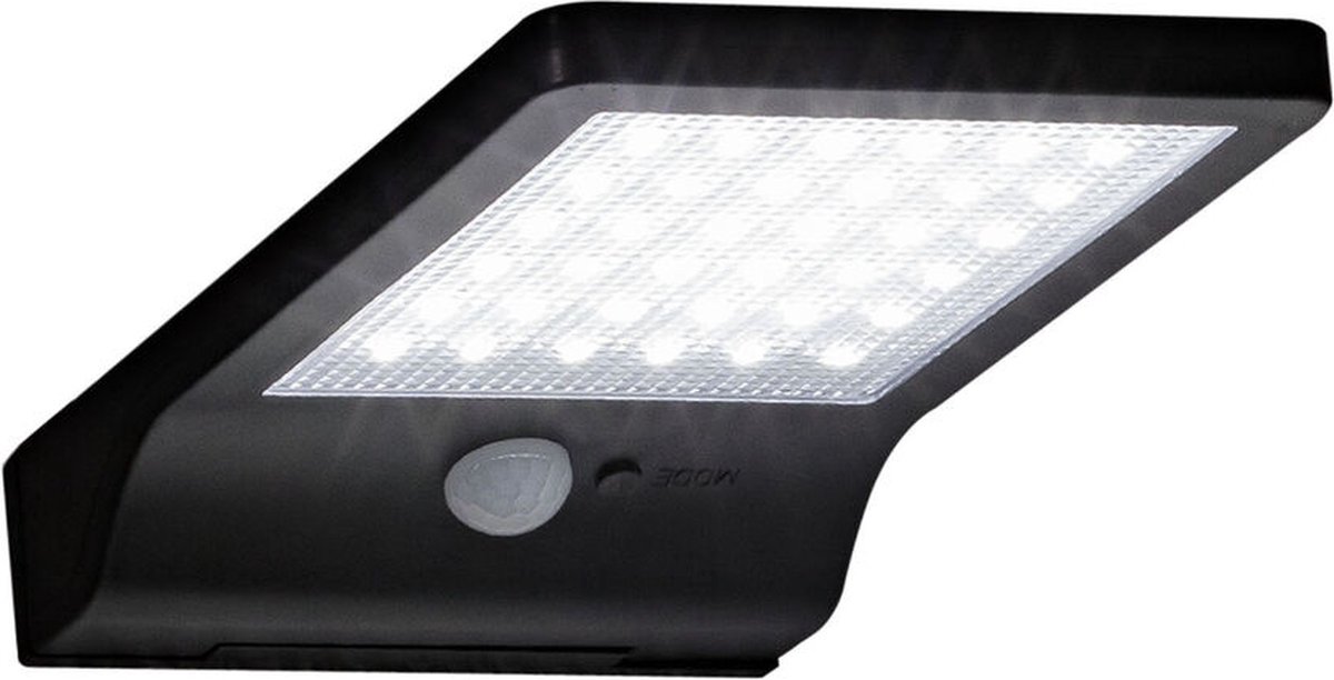 Modee Lighting - LED Wandlamp Solar met sensor - IP44 300lm 6000K daglicht wit