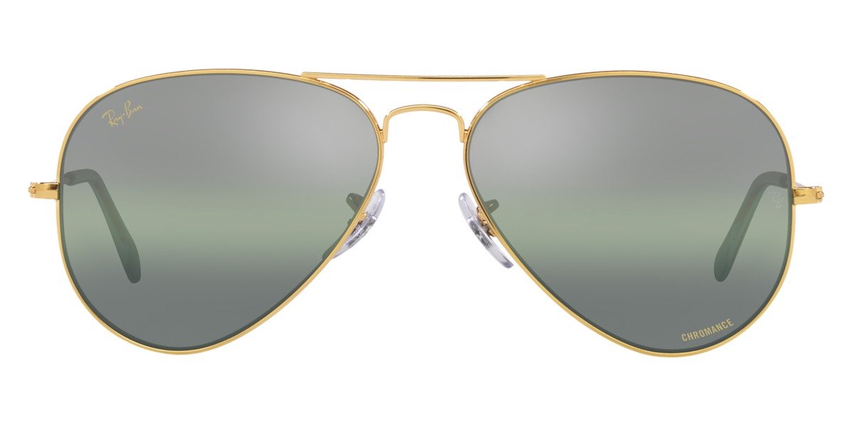 Ray Ban - Aviator Large Metal - Legend Gold Polarized Clear Gradient - 58