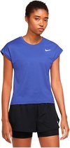 Nike Court Dri Fit Victory T-shirt Met Korte Mouwen Vrouwen Blauw - Maat XS