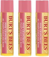 BURT'S BEES - Lip Balm Pink Grapefruit - 3 Pak