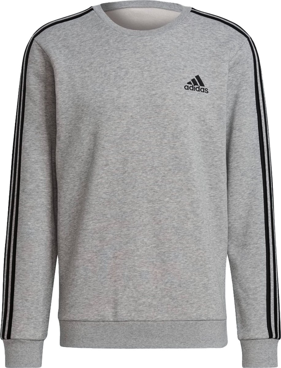 Adidas m 3s fl swt mgreyh/ in de kleur . Grijs