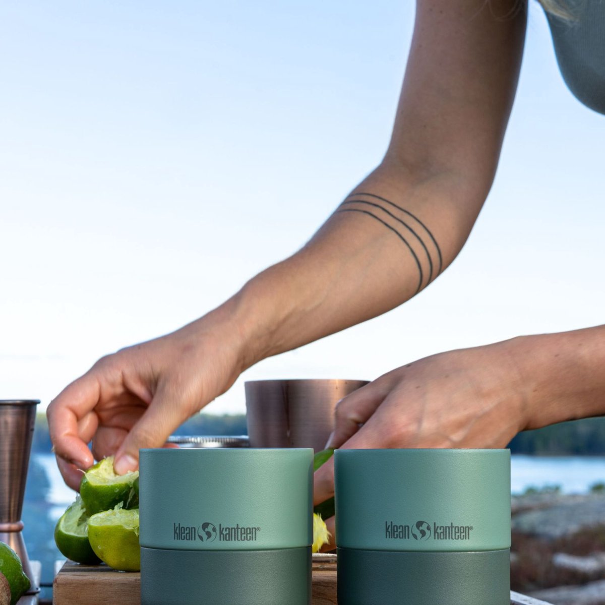 Klean Kanteen Rise Lowball Isolatiebeker 296ml - Thermosfles - Sea Spray – foto 3