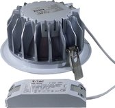 V-TAC VT-2610 Recessed lighting spot Warmwit 10 W A+