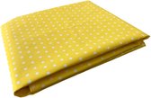 Tafelkleed Dots geel 155 rond - tafelzeil - outdoor