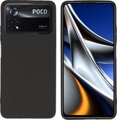 iMoshion Hoesje Geschikt voor Xiaomi Poco X4 Pro 5G Hoesje Siliconen - iMoshion Color Backcover - Zwart