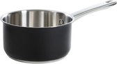 BK Steelpan Purity Black - ø 16 cm / 1.5 Liter - Zonder anti-aanbaklaag