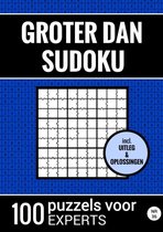 Groter Dan Sudoku - 100 Puzzels voor Experts - Nr. 36