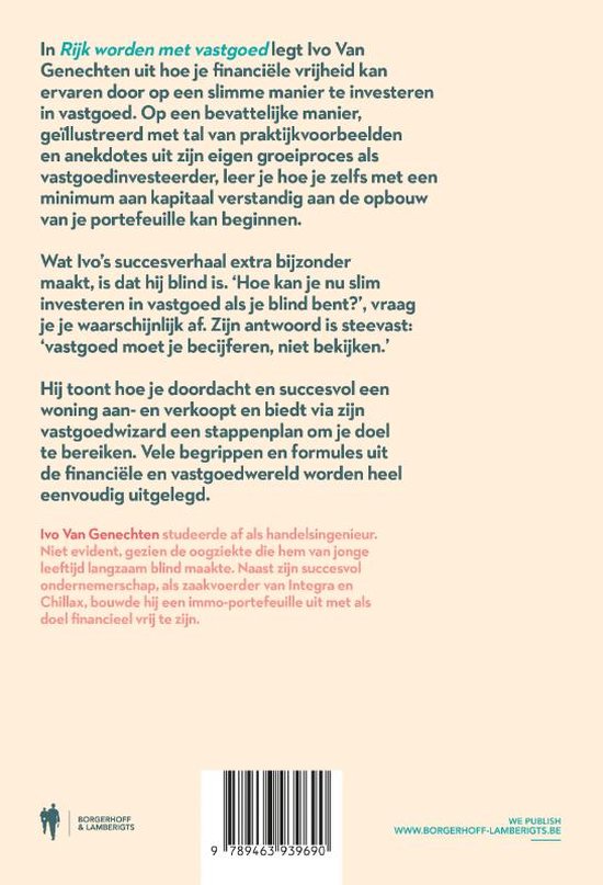 Rijk worden met vastgoed, Ivo Van Genechten 9789463939690 Boeken bol