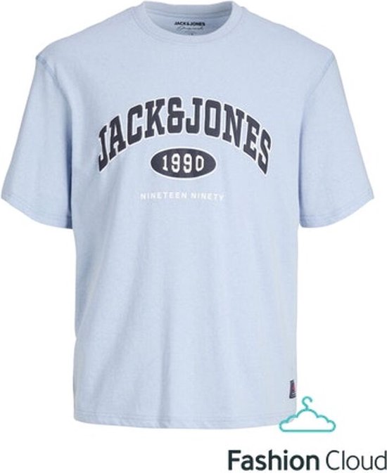 JACK & JONES Jcocondor Tee SS Crew Neck Fst, Bianco, XS