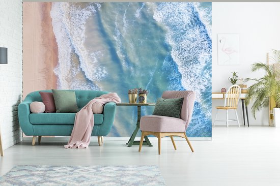 Behang - Fotobehang Strand - Water - Zee - Breedte 325 cm x hoogte 260 cm
