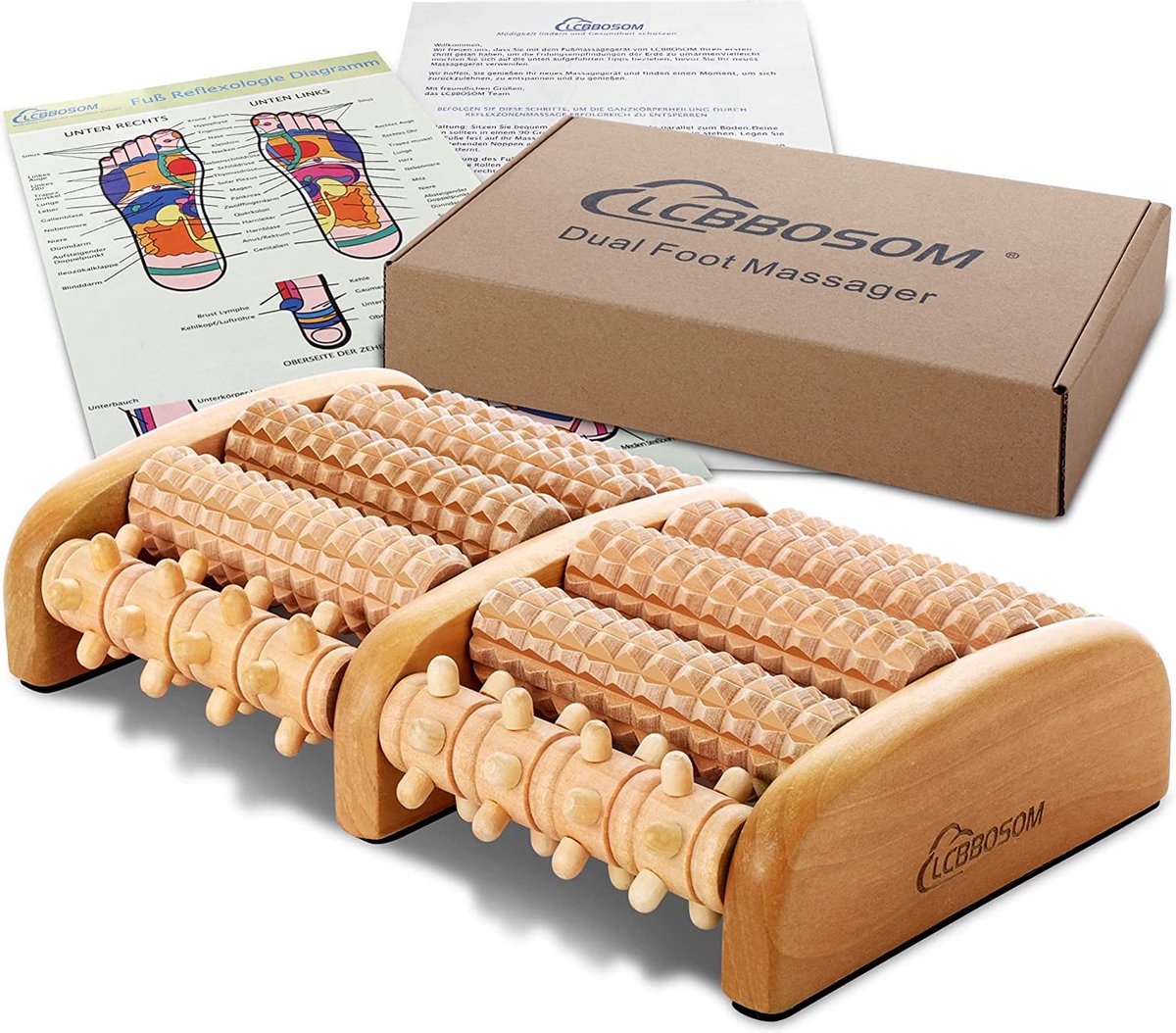 Goedkoopste Massage roller – lichaam massager – voetenmassager - Voetroller voetmassage apparaat