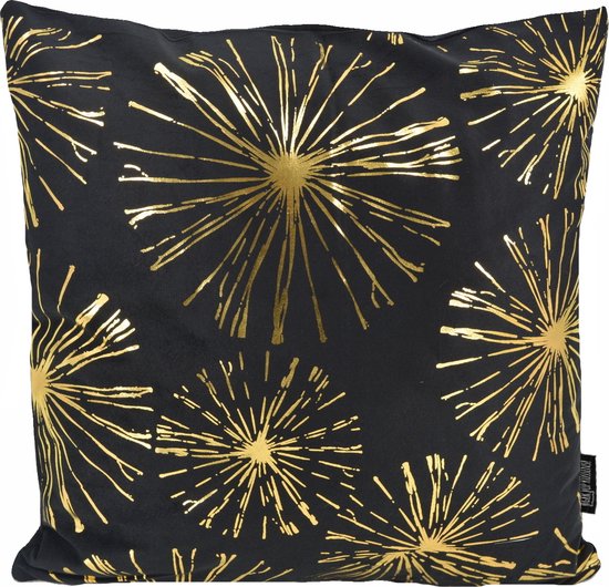 Sierkussen Fireworks | 45 x 45 cm | Katoen/Polyester