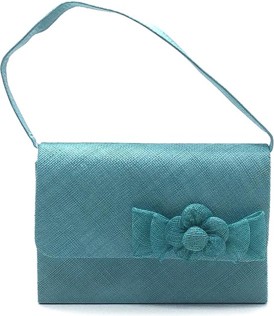 Classy handtas - turquoise - Valentijnscadeautje voor haar - moederdag - verjaardag