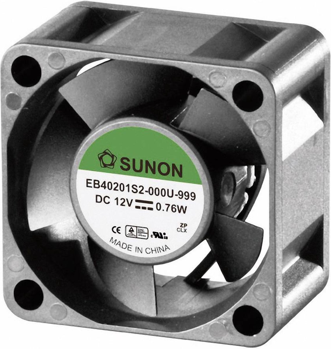 Sunon EB40200S1-000U-999 Axiaalventilator 5 V/DC 15.12 m³/h (l x b x h) 40 x 40 x 20 mm