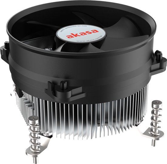 Akasa Intel LGA1700, Aluminium screw+backplate cooler, PWM bol