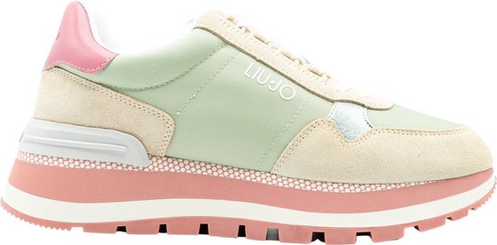 Liu Jo Amazing Sneakers Dames - Pink/Green - Maat 40