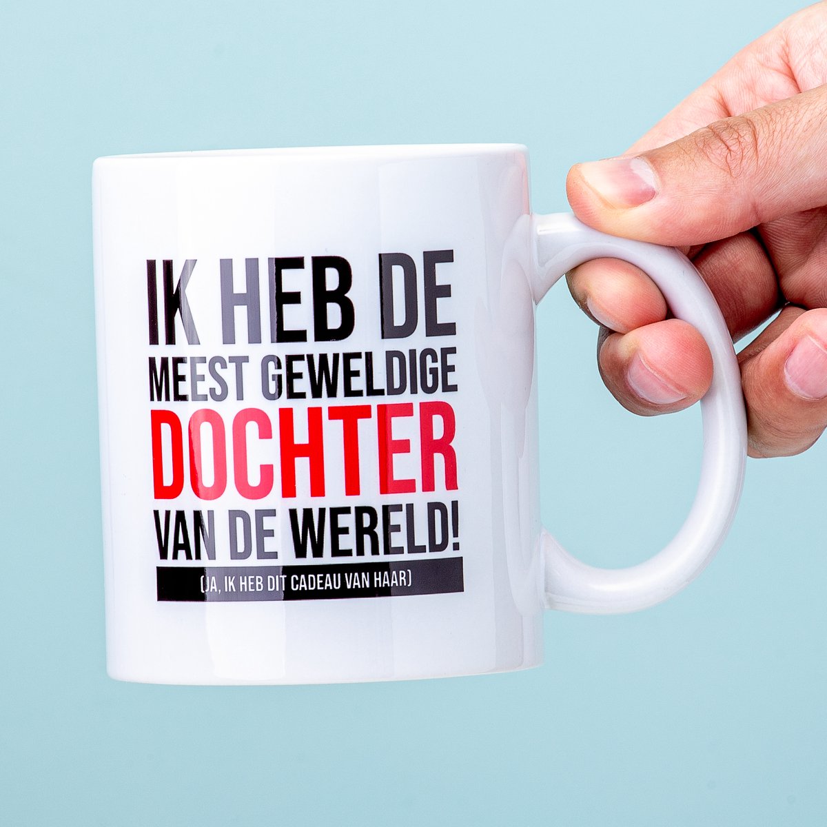 Ditverzinjeniet Meest Geweldige Dochter Vaderdag Mok