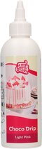 FunCakes Choco Drip - Licht Roze - 180g - Chocolade Taartversiering