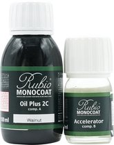 Rubio Monocoat Oil Plus 2C - Ecologische Houtolie in 1 Laag voor Binnenshuis - Walnut, 130 ml