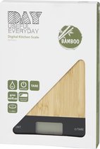 Everyday Bamboe digitale keukenweegschaal