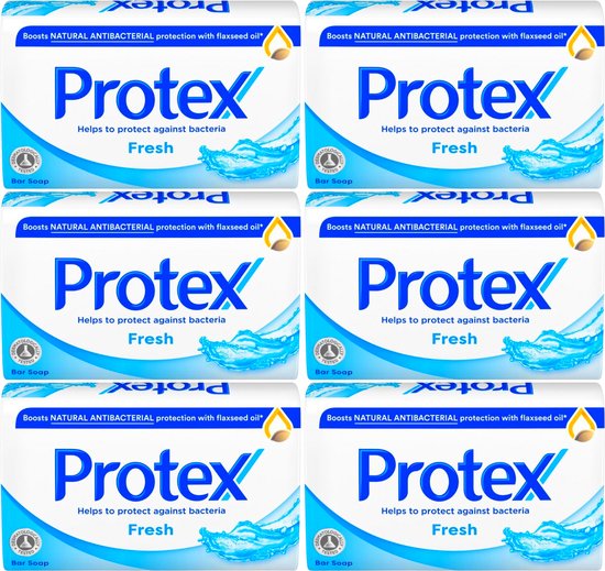 Protex Hand Soap Fresh - Savon antibactérien pour les mains - 6 x 90g - Pour  le visage... | bol.com