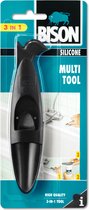 Bol.com Bison Multi Tool koker openen spuitmondje afsnijden afwerken voegkit multi-functioneel kit verwijderen makkelijk in gebr... aanbieding